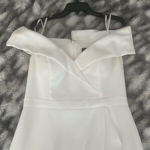Xscape white dress